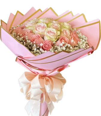 Ramo buchon 24 rosas 049